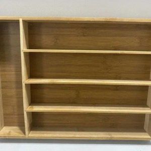 Drawer Organizer Utensil Tray Kitchen Rationell 14 X 10 Inches Bamboo